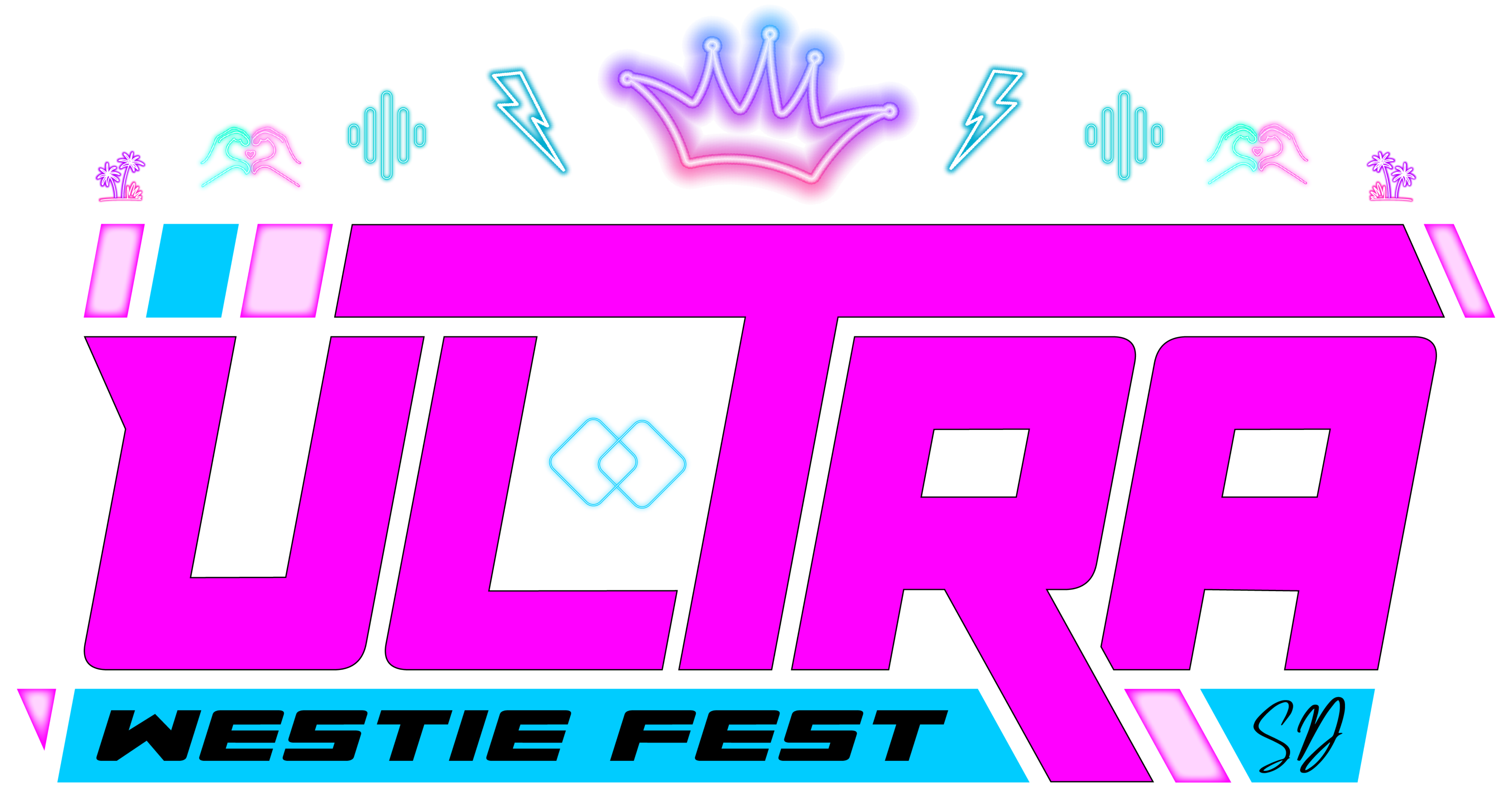 ULTRA Westie Fest Crowned Logo